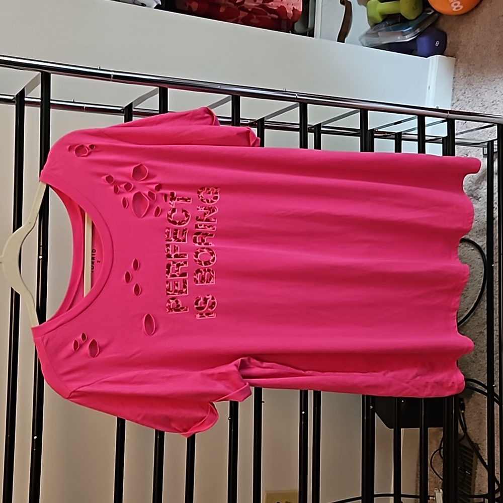 Relaxed distressed Torrid t-shirt
